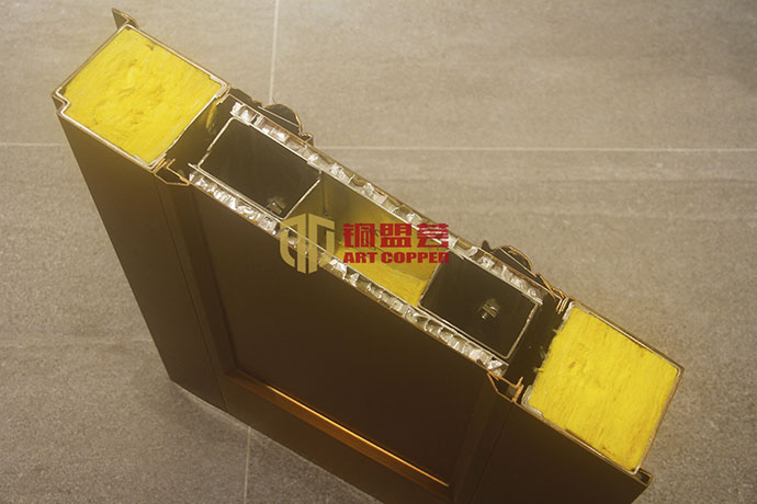 銅盟薈銅門內(nèi)骨架結(jié)構(gòu)