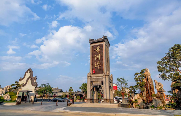 銅盟薈助力香洲埠，搭配中式四合院銅門(mén)